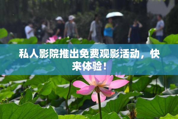 私人影院推出免费观影活动，快来体验！