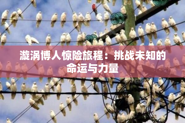 漩涡博人惊险旅程：挑战未知的命运与力量