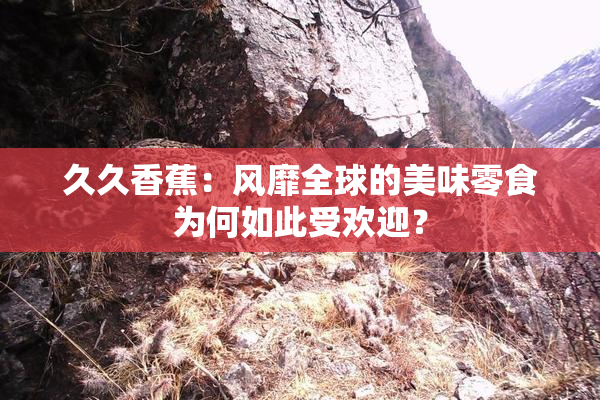 久久香蕉：风靡全球的美味零食为何如此受欢迎？