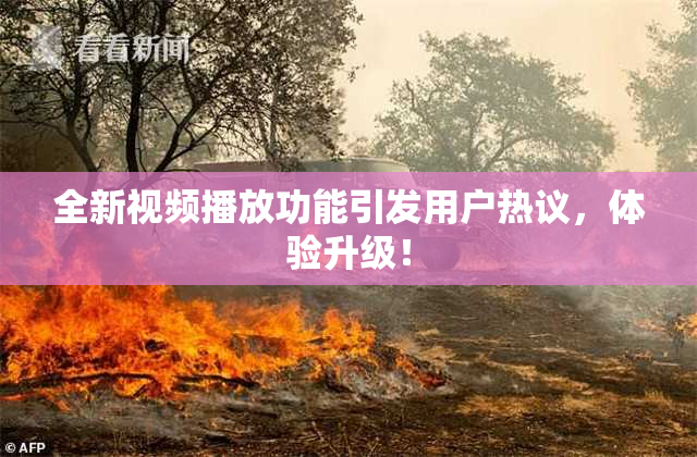 全新视频播放功能引发用户热议，体验升级！