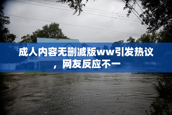 成人内容无删减版ww引发热议，网友反应不一