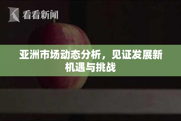 亚洲市场动态分析，见证发展新机遇与挑战