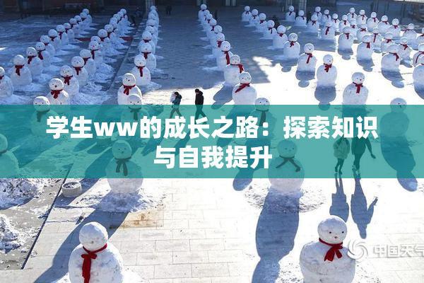 学生ww的成长之路：探索知识与自我提升