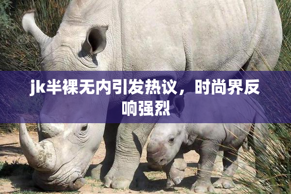 jk半裸无内引发热议，时尚界反响强烈
