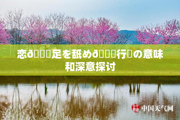 恋🎆足を舐め🌃行為の意味和深意探讨