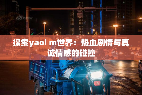 探索yaoi m世界：热血剧情与真诚情感的碰撞