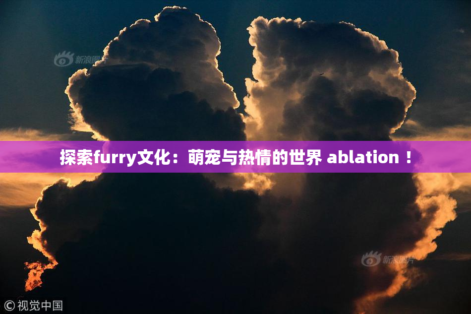 探索furry文化：萌宠与热情的世界 ablation ！