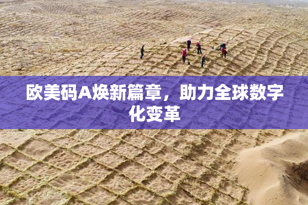 欧美码A焕新篇章，助力全球数字化变革