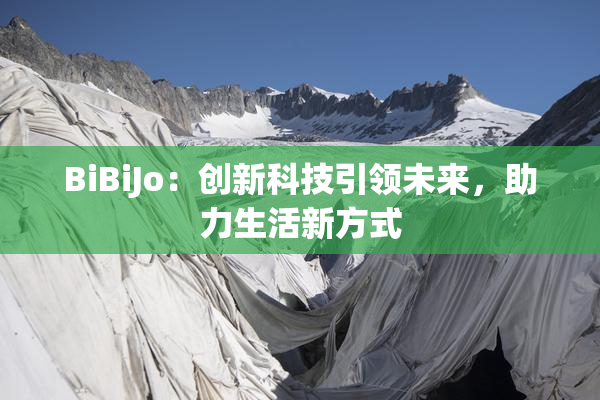 BiBiJo：创新科技引领未来，助力生活新方式