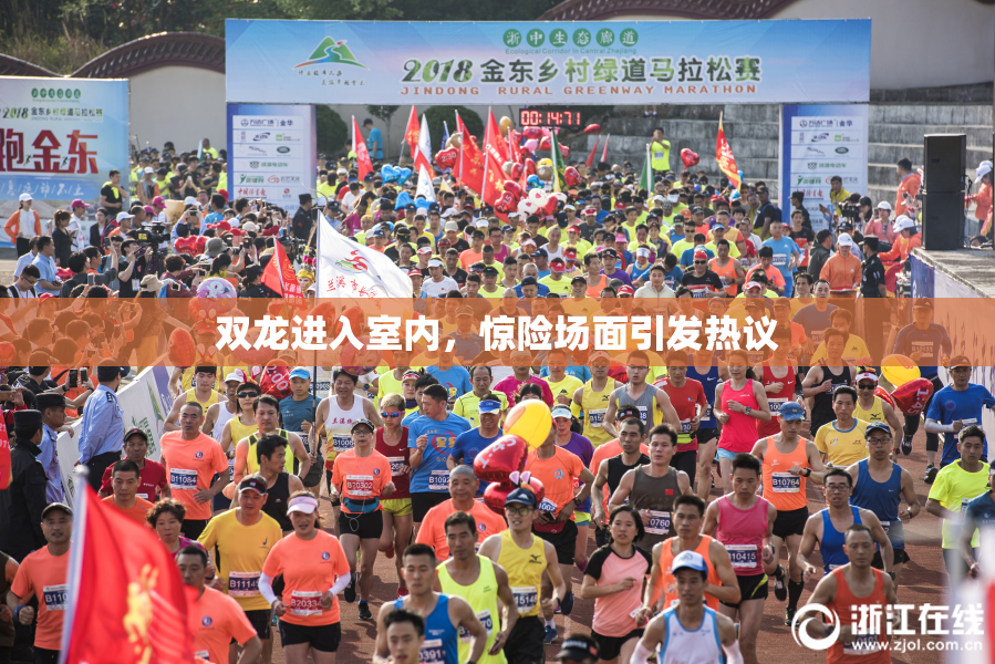 双龙进入室内，惊险场面引发热议