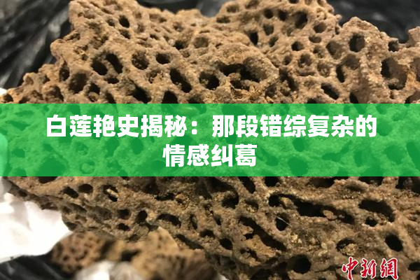 白莲艳史揭秘：那段错综复杂的情感纠葛
