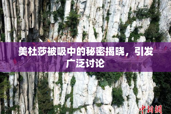 美杜莎被吸中的秘密揭晓，引发广泛讨论