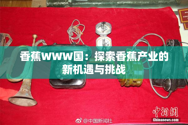香蕉WWW国：探索香蕉产业的新机遇与挑战