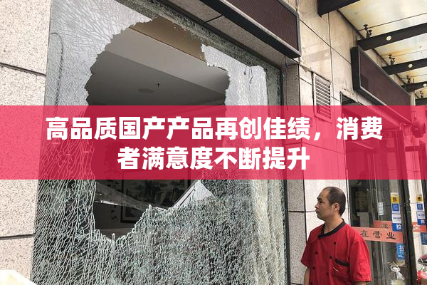 高品质国产产品再创佳绩，消费者满意度不断提升