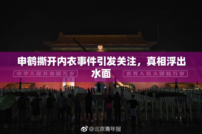 申鹤撕开内衣事件引发关注，真相浮出水面