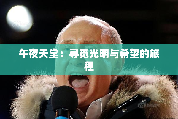 午夜天堂：寻觅光明与希望的旅程