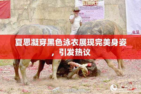 夏思凝穿黑色泳衣展现完美身姿，引发热议