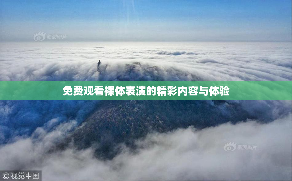 免费观看裸体表演的精彩内容与体验