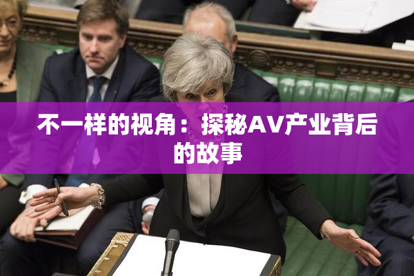 不一样的视角：探秘AV产业背后的故事