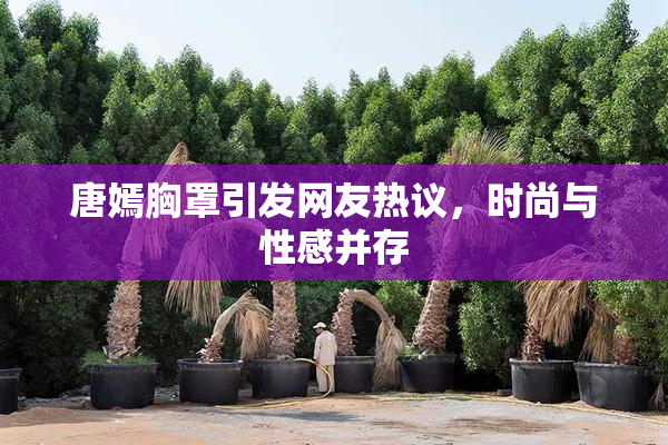 唐嫣胸罩引发网友热议，时尚与性感并存