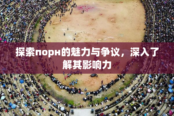 探索порн的魅力与争议，深入了解其影响力