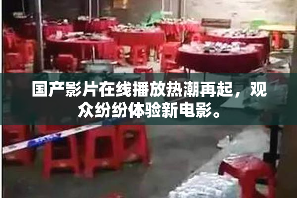 国产影片在线播放热潮再起，观众纷纷体验新电影。