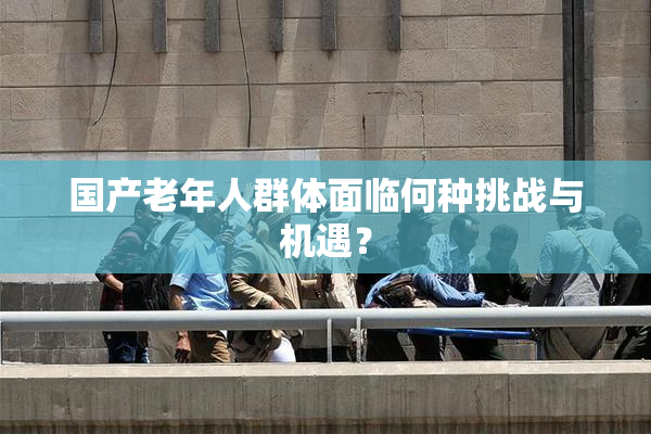 国产老年人群体面临何种挑战与机遇？