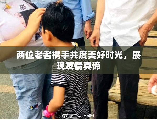 两位老者携手共度美好时光，展现友情真谛
