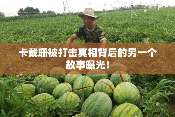 卡戴珊被打击真相背后的另一个故事曝光！