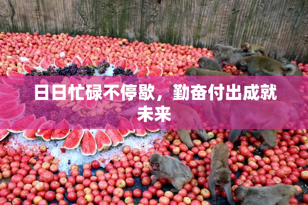 日日忙碌不停歇，勤奋付出成就未来