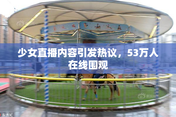 少女直播内容引发热议，53万人在线围观