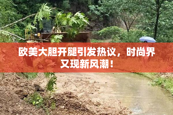 欧美大胆开腿引发热议，时尚界又现新风潮！