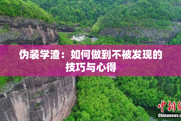 伪装学渣：如何做到不被发现的技巧与心得