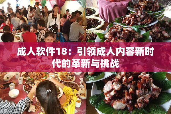 成人软件18：引领成人内容新时代的革新与挑战