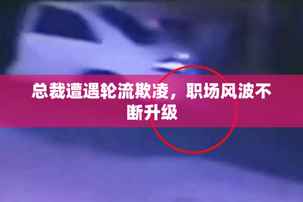 总裁遭遇轮流欺凌，职场风波不断升级