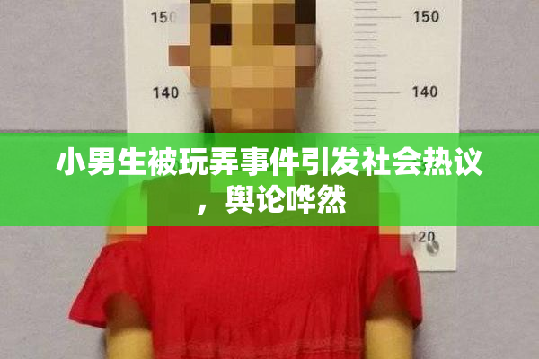 小男生被玩弄事件引发社会热议，舆论哗然