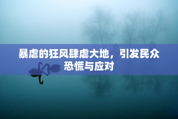 暴虐的狂风肆虐大地，引发民众恐慌与应对