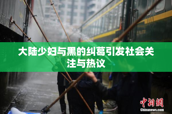 大陆少妇与黑的纠葛引发社会关注与热议