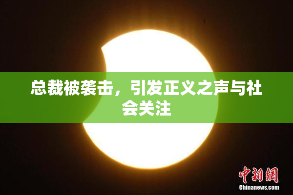 总裁被袭击，引发正义之声与社会关注