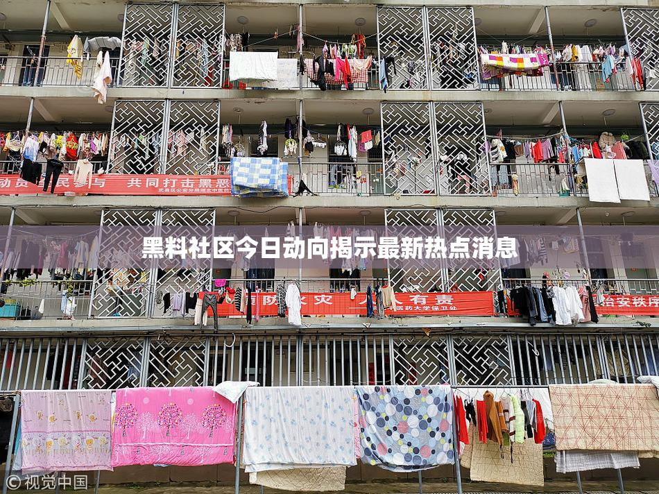 黑料社区今日动向揭示最新热点消息