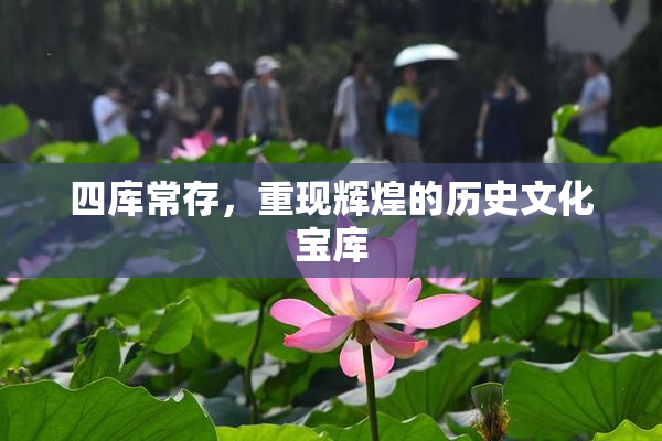 四库常存，重现辉煌的历史文化宝库