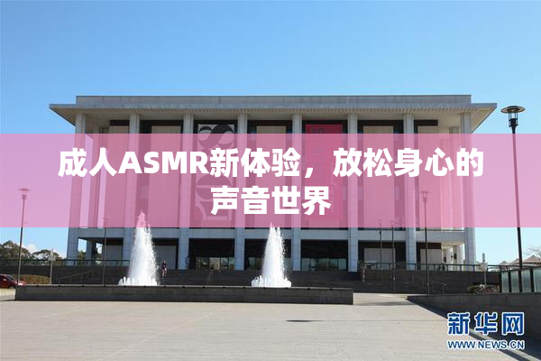 成人ASMR新体验，放松身心的声音世界