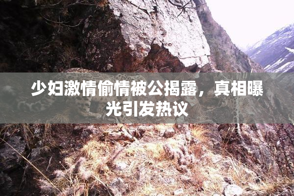 少妇激情偷情被公揭露，真相曝光引发热议
