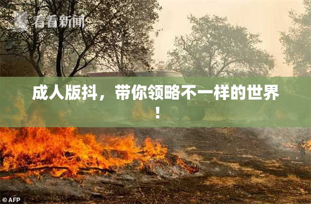 成人版抖，带你领略不一样的世界！