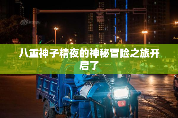 八重神子精夜的神秘冒险之旅开启了