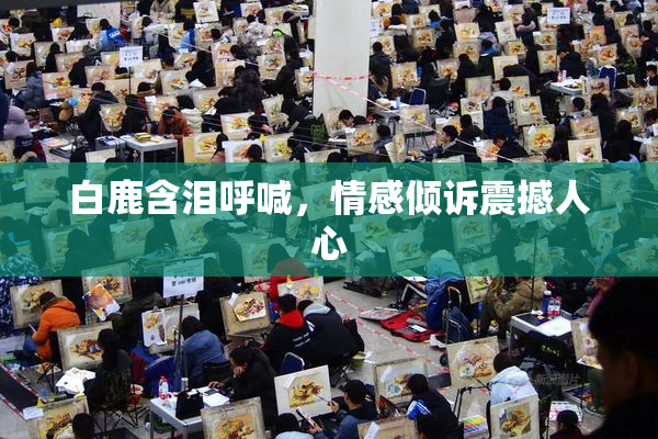 白鹿含泪呼喊，情感倾诉震撼人心