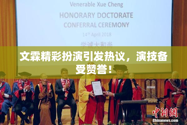 文霖精彩扮演引发热议，演技备受赞誉！