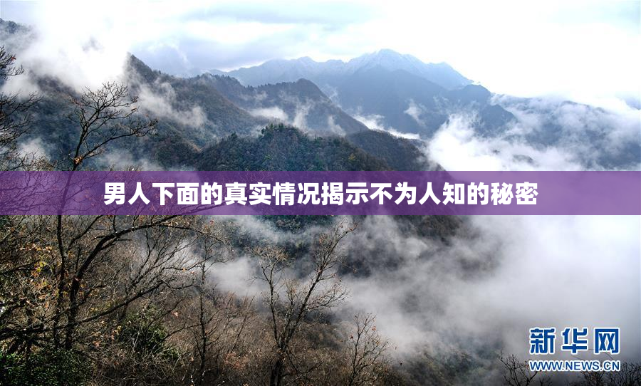 男人下面的真实情况揭示不为人知的秘密