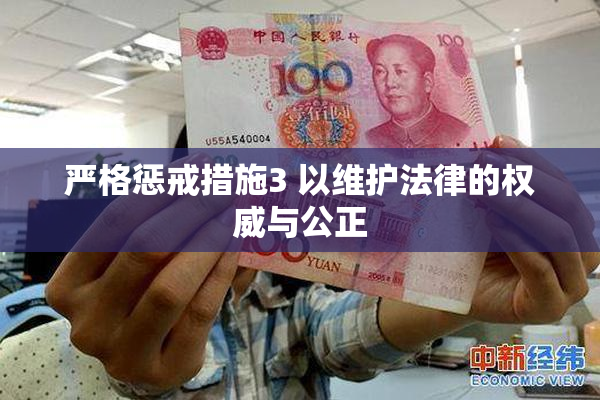 严格惩戒措施3 以维护法律的权威与公正