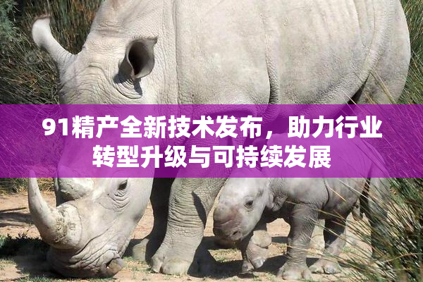 91精产全新技术发布，助力行业转型升级与可持续发展